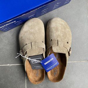 Birkenstock Boston Clog Taupe